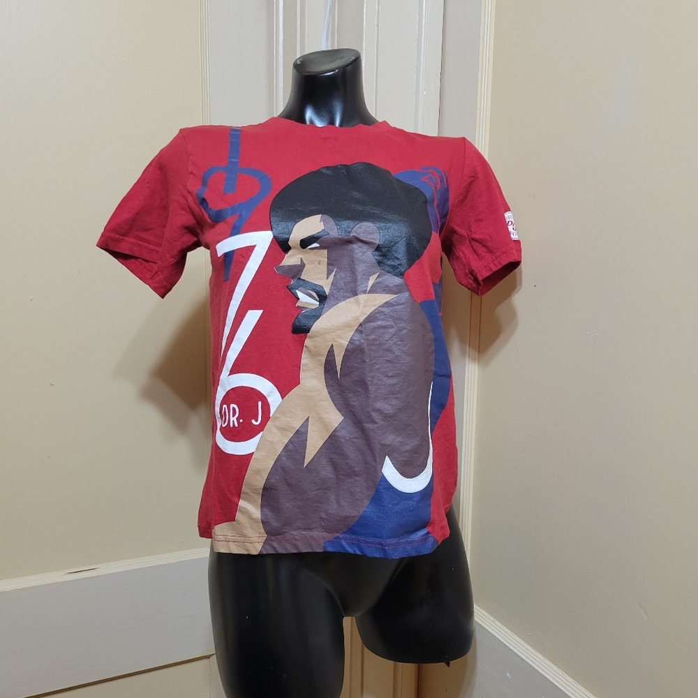 Dr. J Julius Irving 1976 Retro T shirt